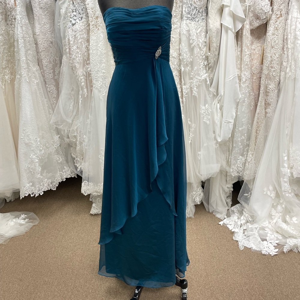 Belsoie Tiffany Teal Formal Dress